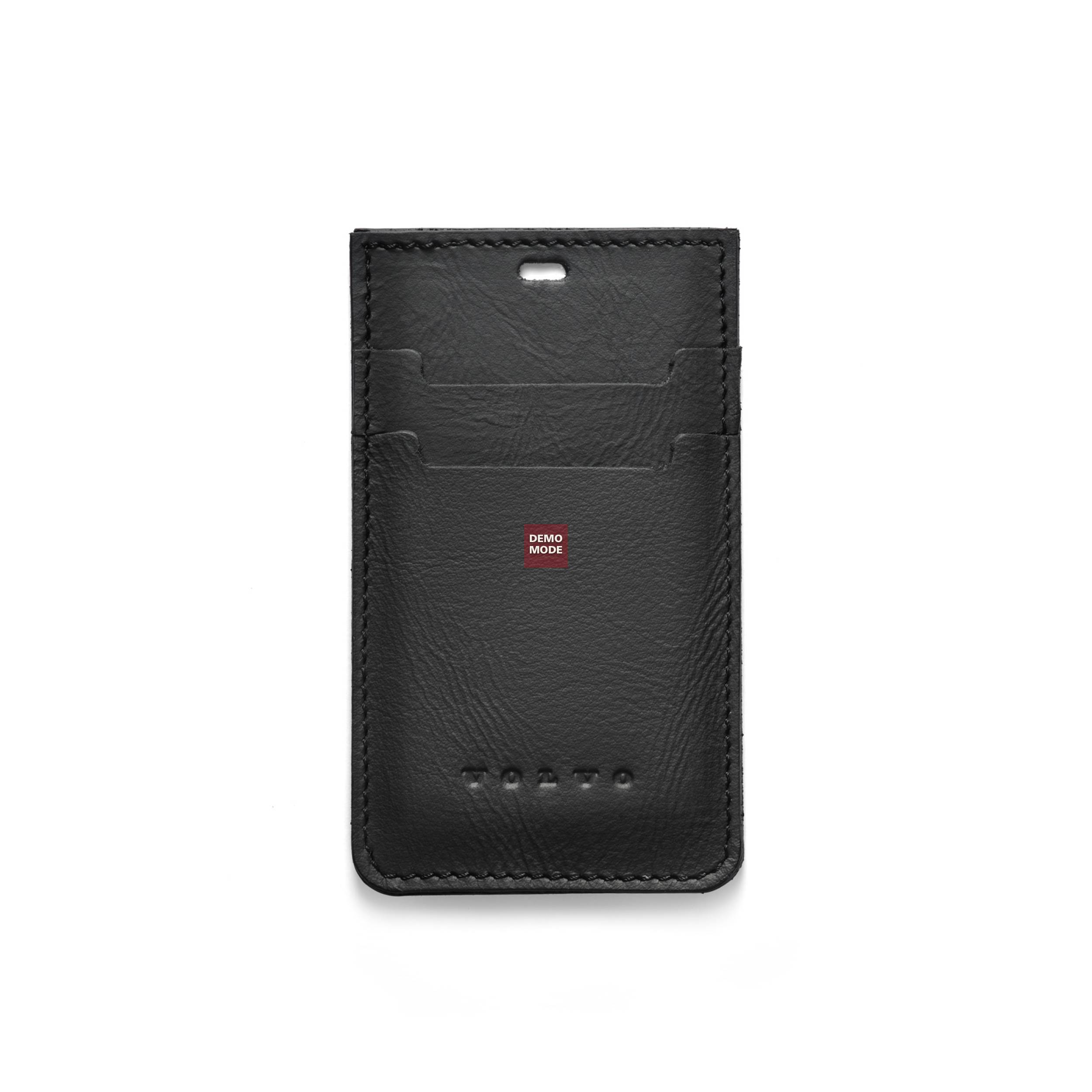 Upcycled kaardihoidja