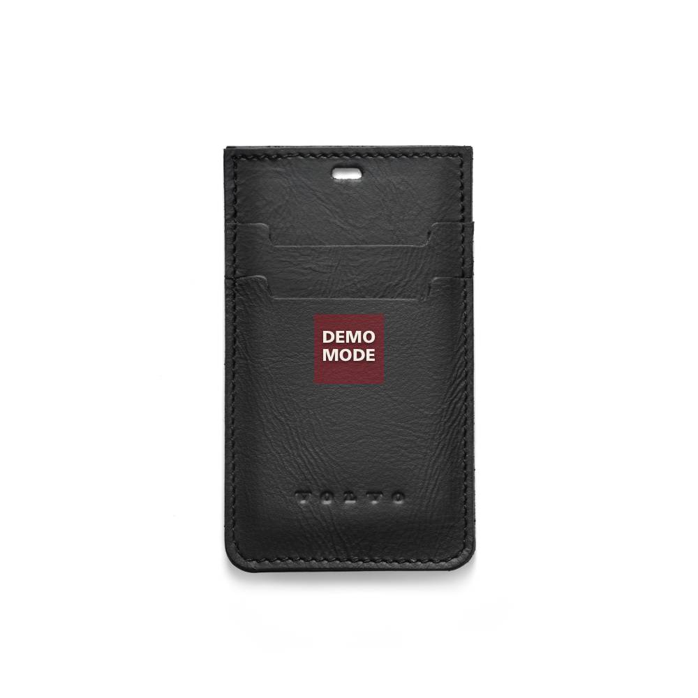 Upcycled kaardihoidja