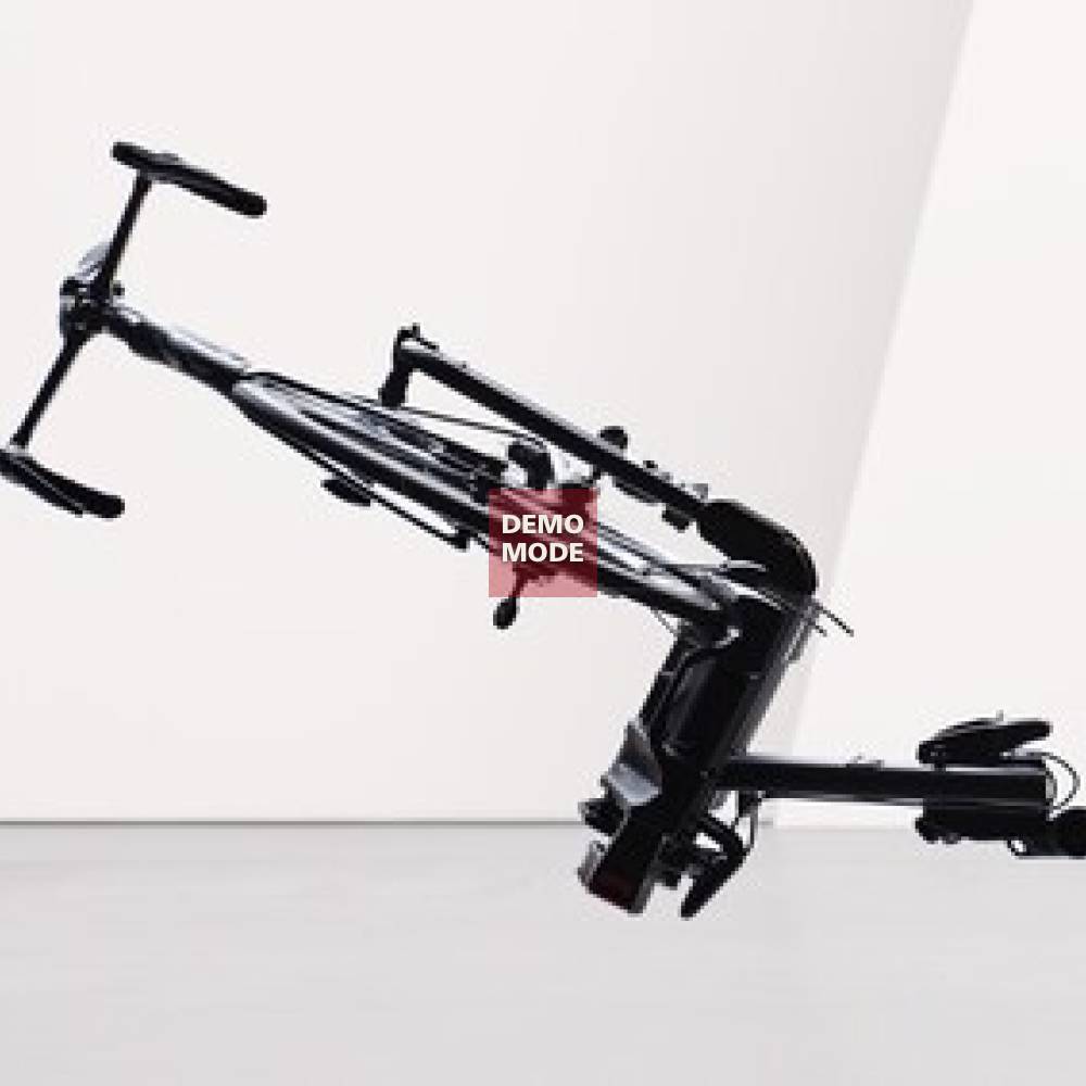 Kokkupandav jalgrattahoidja kahele jalgrattale