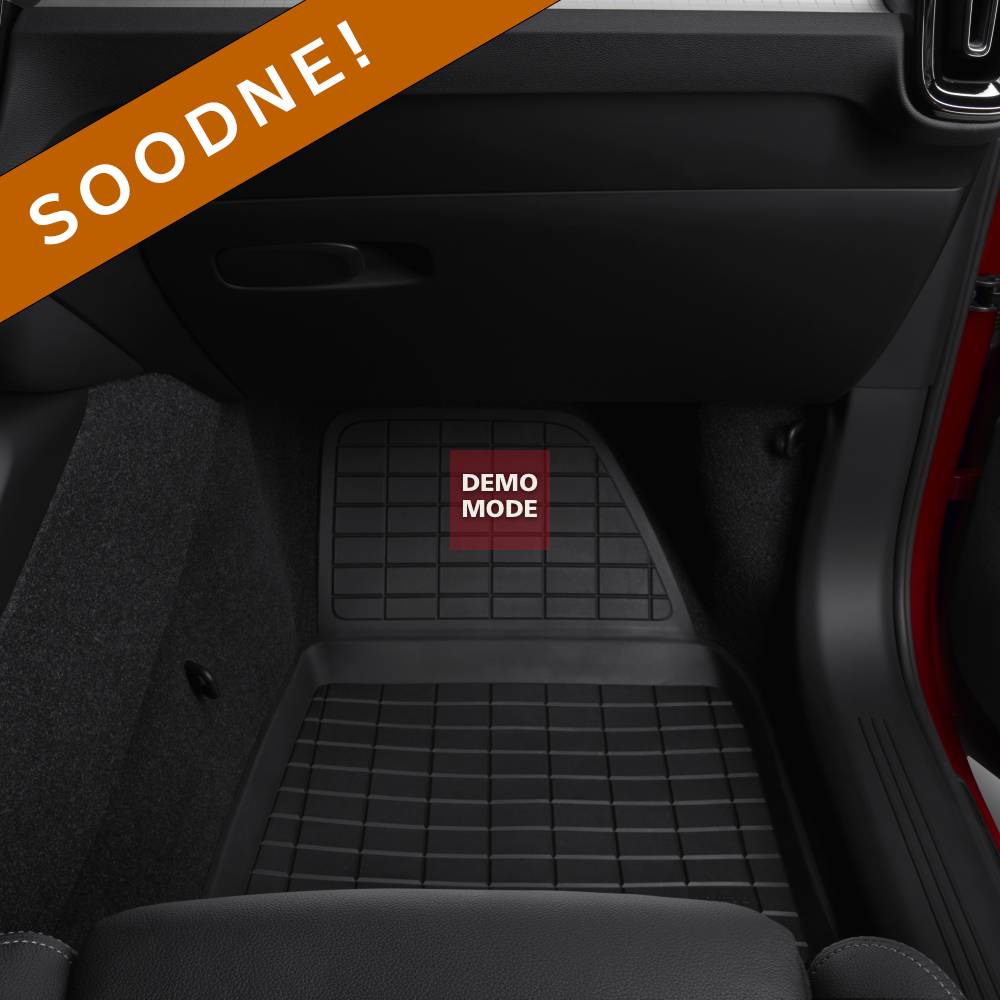 Plastikust põrandamattide komplekt